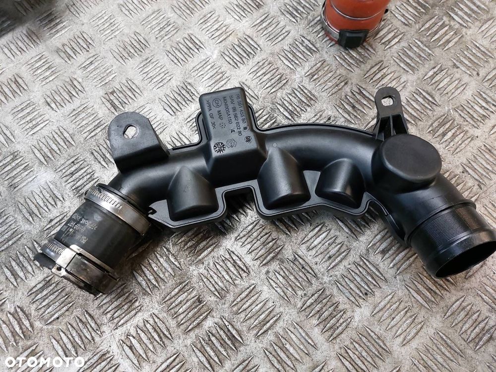 OBUDOWA FILTRA POWIETRZA + RURA DOLOT CITROEN C4 I 1.6 THP - 7