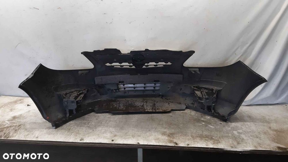 } ZDERZAK PRZÓD PRZEDNI OPEL CORSA D Z168 SZARY GRAFITOWY HALOGENY - 5