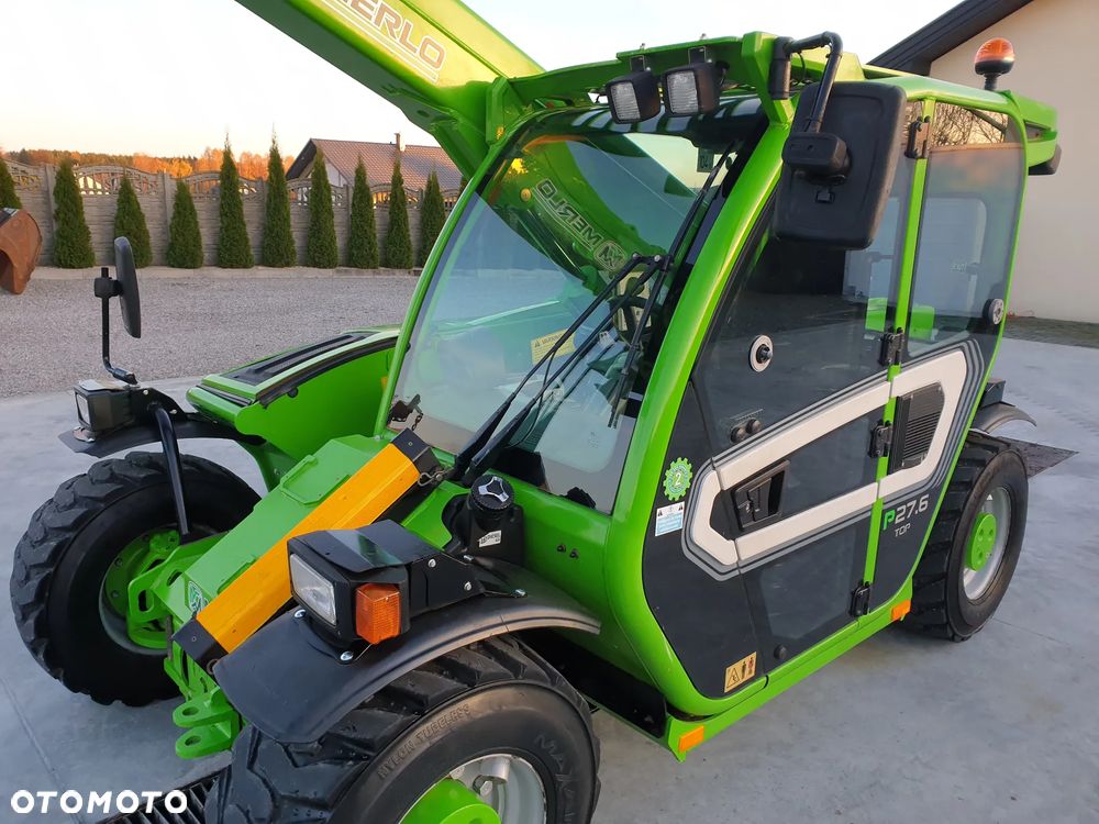 Merlo P27.6 TOP Tylko 2000mtg SPROWADZONA WIDŁY+ŁYŻKA PIĘKNY STAN - 13