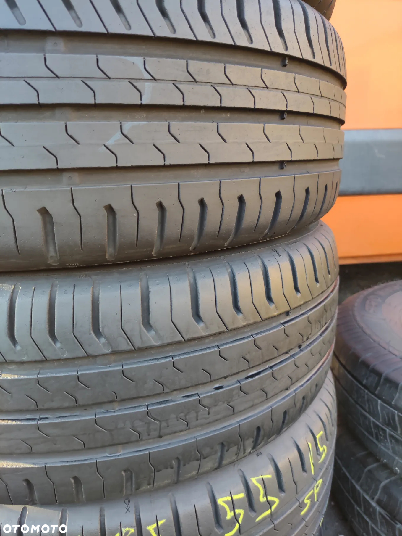 185/55R15 82H Opony Letnie Lato Continental ContiEcoContact 5 5,5-6,5mm Legnica ALU-RAD jak 195/50 - 5