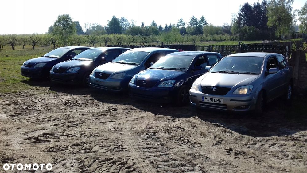 Toyota Corolla E12 Tarcza kotwiczna tył 1,4 1,6 - 8