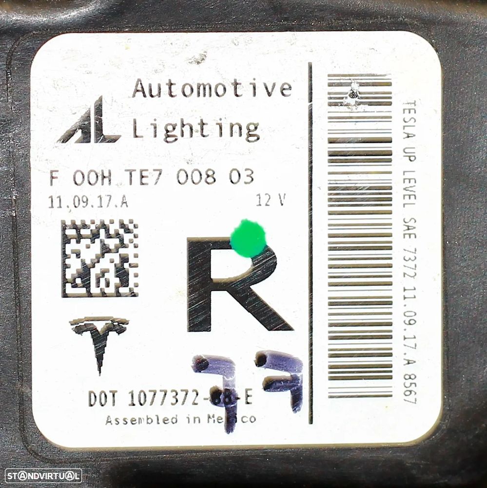 ÓPTICA DIREITA TESLA MODEL 3 - 4