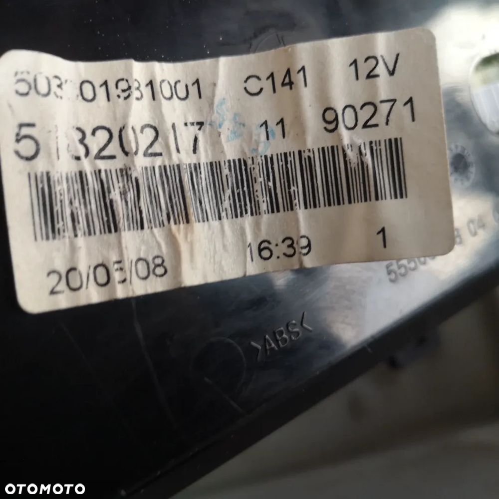 FIAT BRAVO ABARTH 07r.  DRZWI ZDERZAK BORDOWY DESKA ROZDZIELCZA - 16