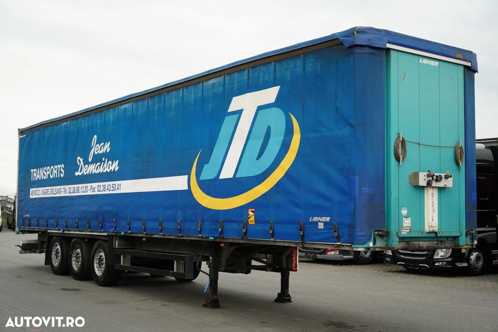 Schmitz Cargobull CORTINĂ / STANDARD / AXĂ RIDICABILĂ - 8
