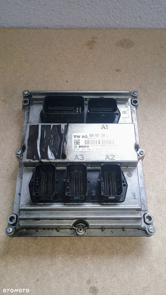 Sterownik komputer solnika AUDI A8 D5 4N  3.0 TDI 059907309L - 1