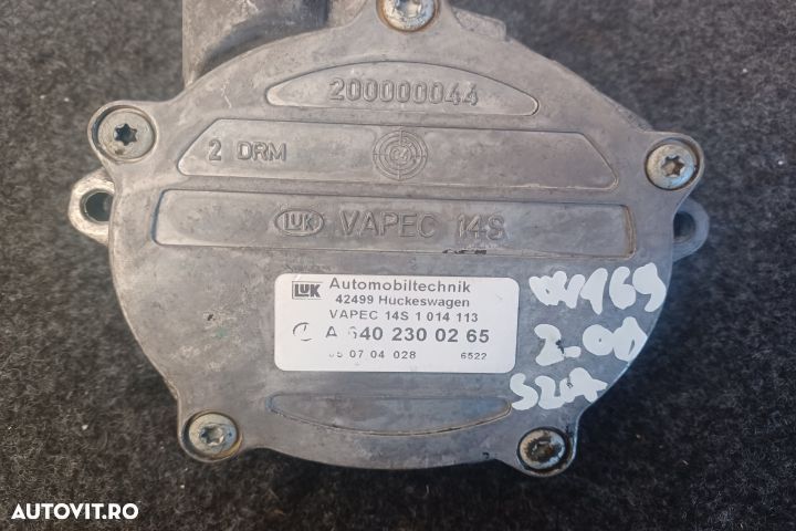 Pompa vacuum mecanica A6402300265 A6402300265 Mercedes-Benz A-Class W - 3