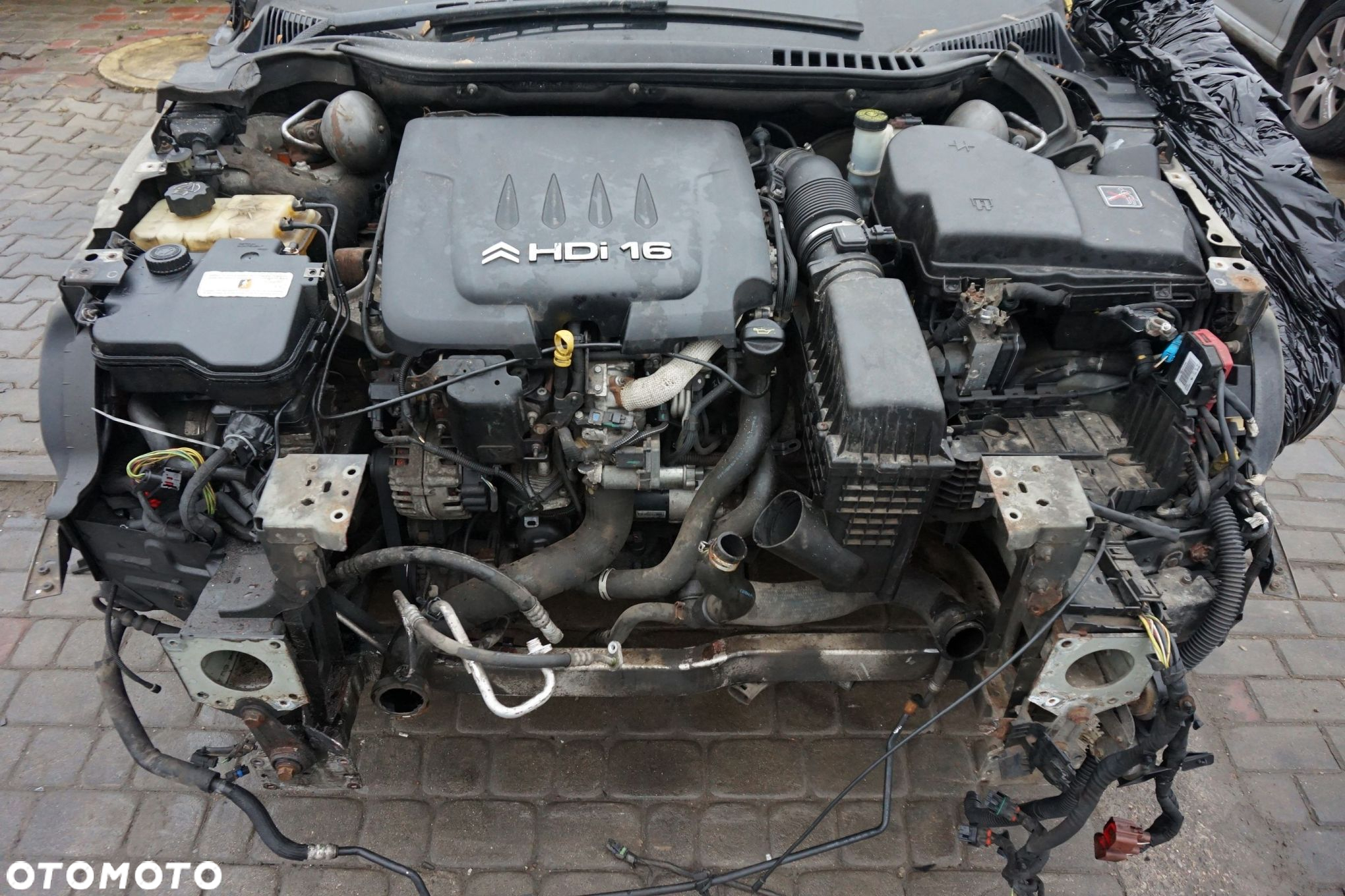 CITROEN C5 III X7 SEDAN 2008 KTVD 2.2 HDI DW12BTED4 170KM 20MB21 CZARNY na części - 9