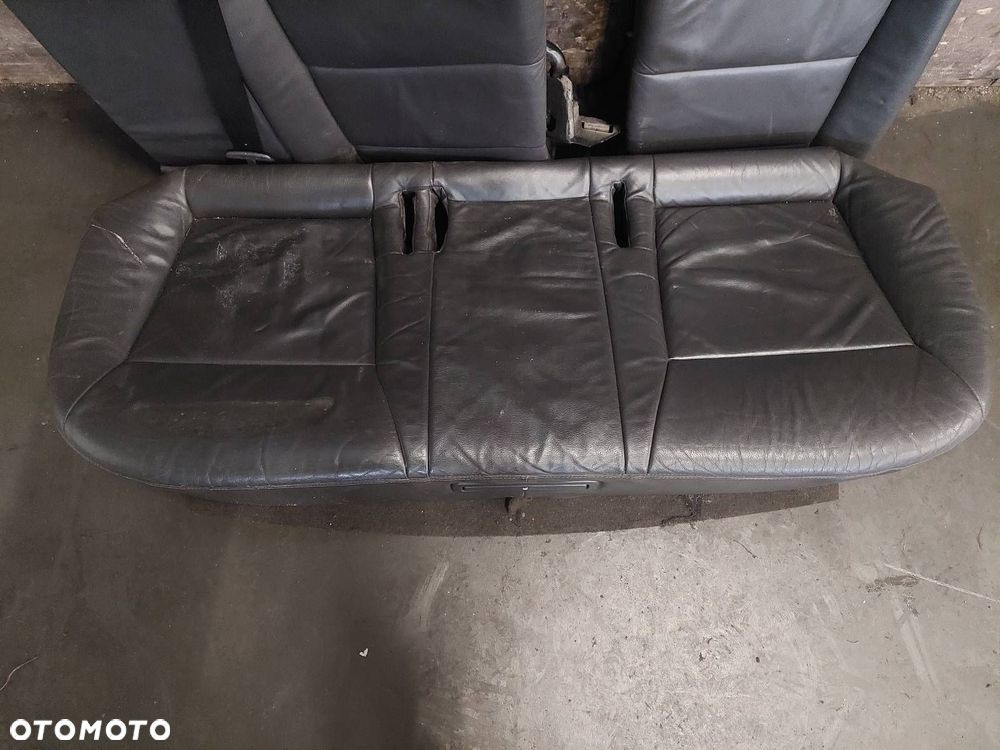 KANAPA OPARCIE FOTEL TYŁ ISOFIX SKÓRA SKÓRZANA OPEL VECTRA C KOMBI - 3