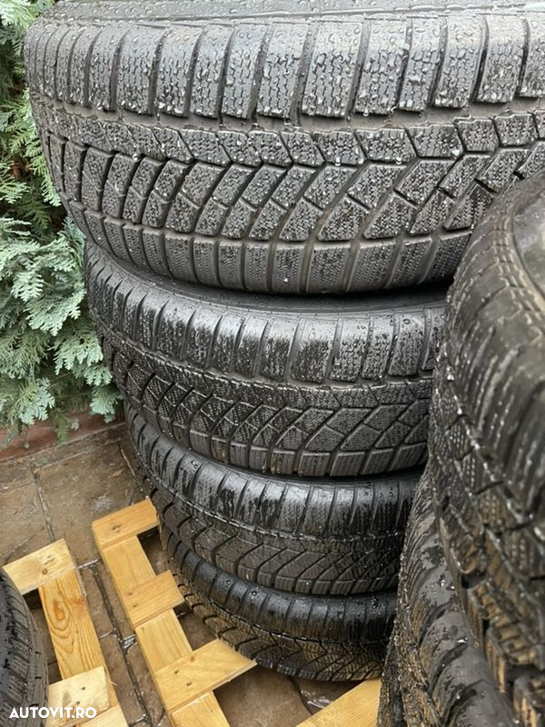 Jante Bmw seria 3 F30/F31 F32/F33 F36, originale, senzori presiune, anvelope iarnă ca noi Continental - 2