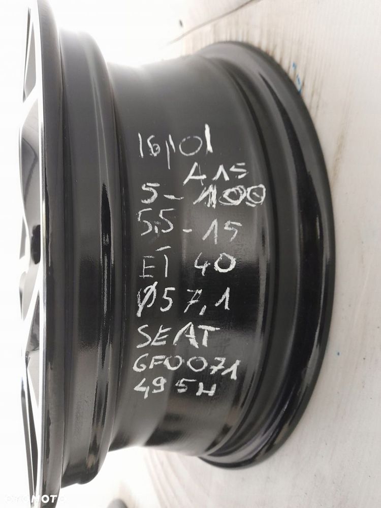 Felgi aluminiowe Seat OE 6F0071495H 5.5" x 15" 5x100 ET40 - 6