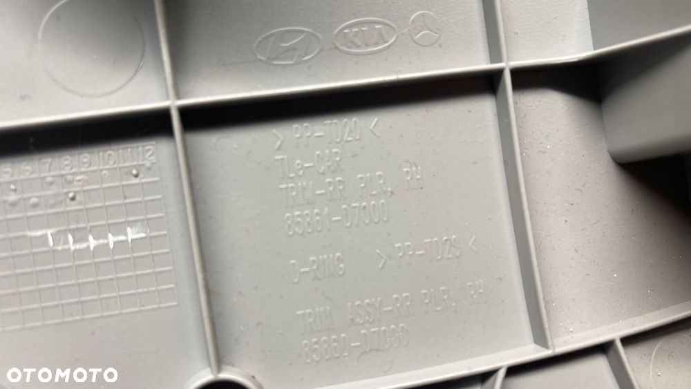 HYUNDAI TUCSON II III OSŁONA SŁUPKA PRAWA TYLNEGO PRAWEGO BAGAŻNIKA 15-21 - 5