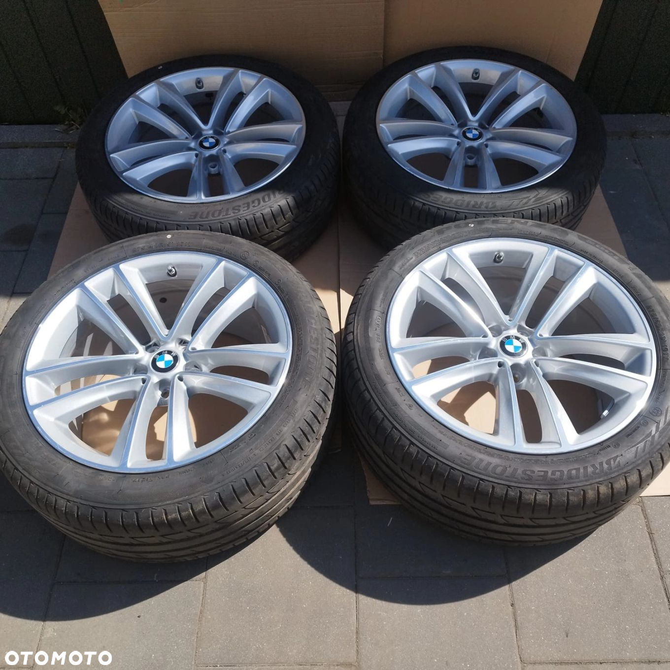 KOŁA FELGI 19 OPONY BRIDGESTONE LATO BMW 7 G11 G12 6 GT G32 CNC WZ 630 - 2