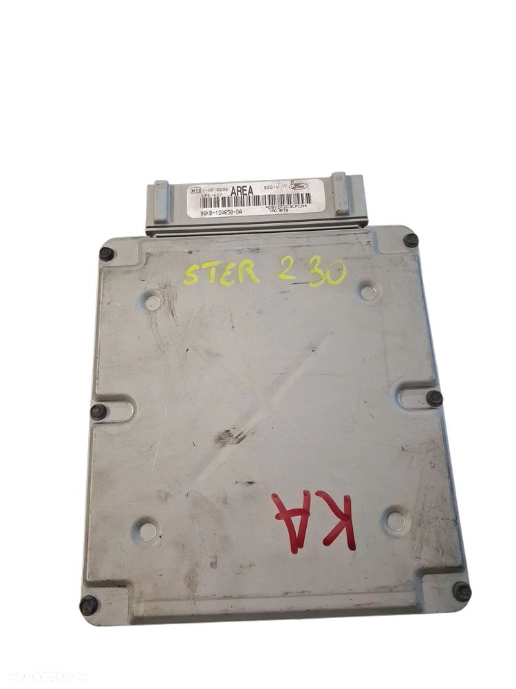 Sterownik KOMPUTER SILNIKA ECU FORD KA 98KB12AB650DA - 1