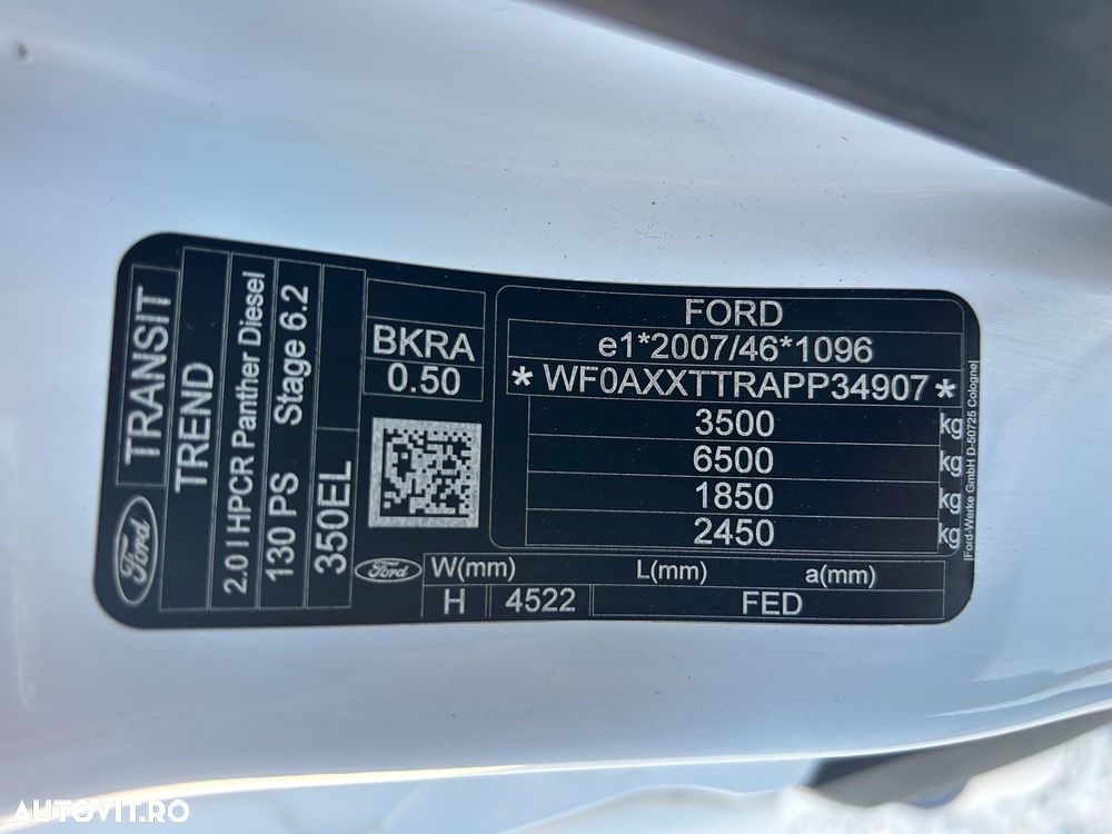 Ford Transit Prelata 10 EUROPALETI - 31