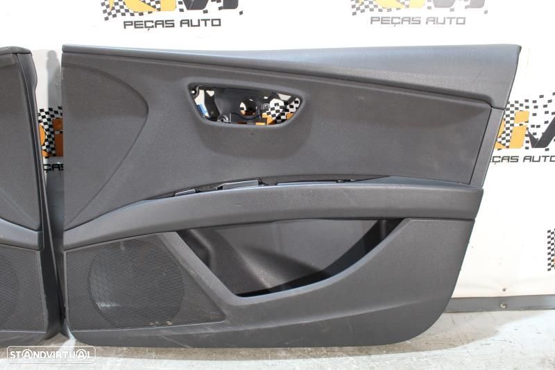 Quartelas / Forras Das Portas Seat Leon (5F1)  Quartela Seat Leon 5F - 4