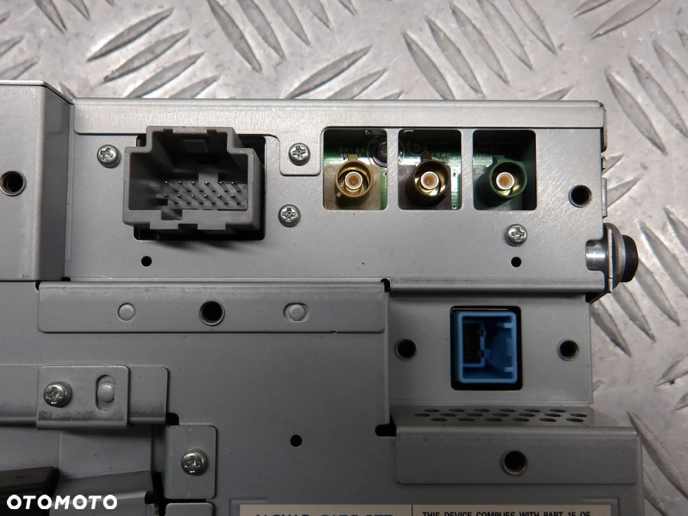 JAGUAR XF 08-11 2.7D WYŚWIETLACZ RADIA 8X23-10E889-AD - 3