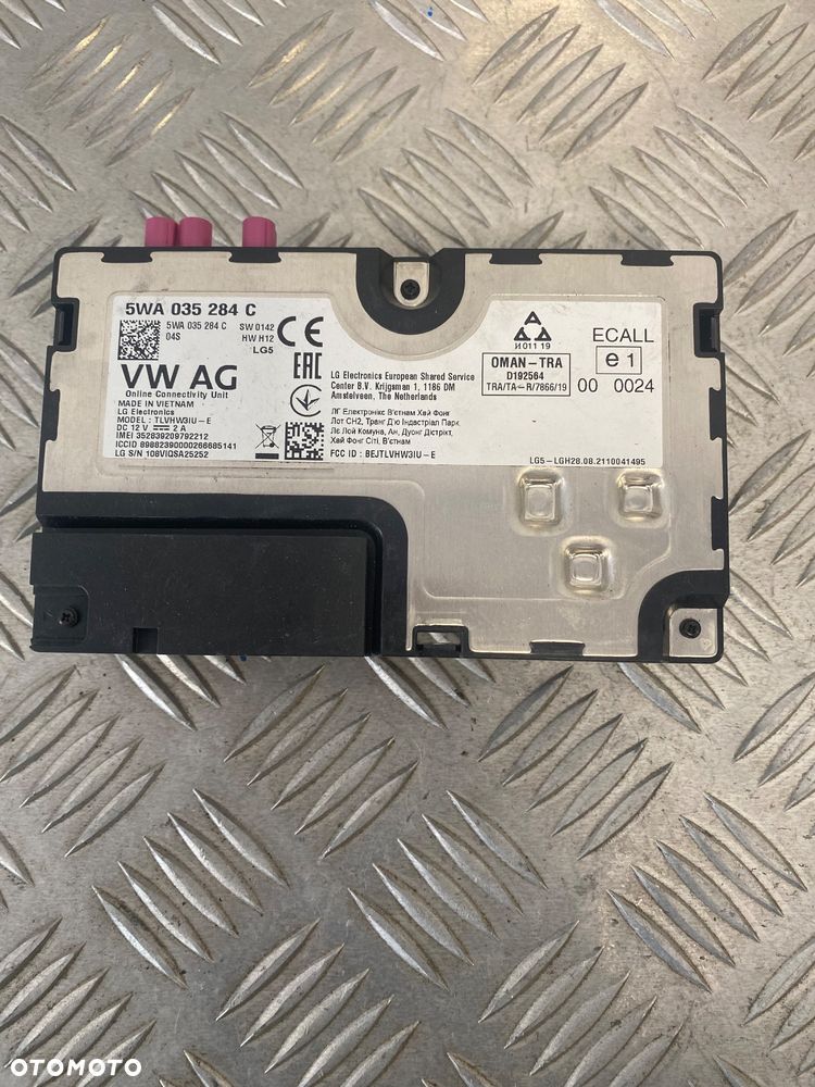 MODUŁ STEROWNIK ONLINE VW SKODA SEAT 5WA035284A - 13