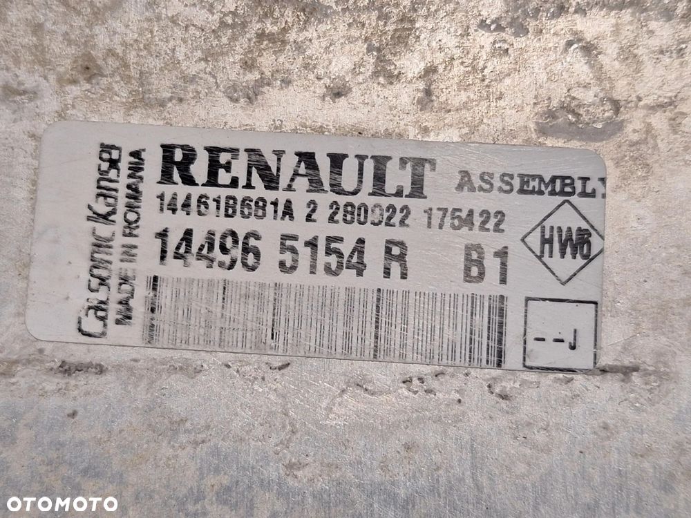 Chłodnica intercooler Renault 144965154R - 4
