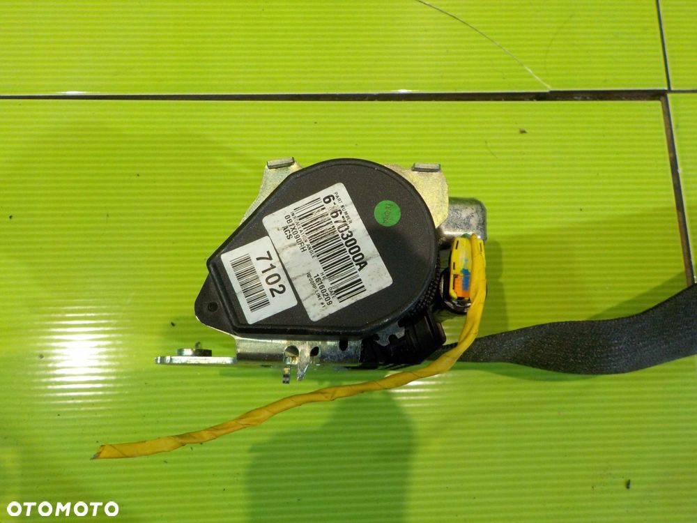 CRUZE I 09r pas bezpieczenstwa prawy przod z napinaczem 616703000A - 4