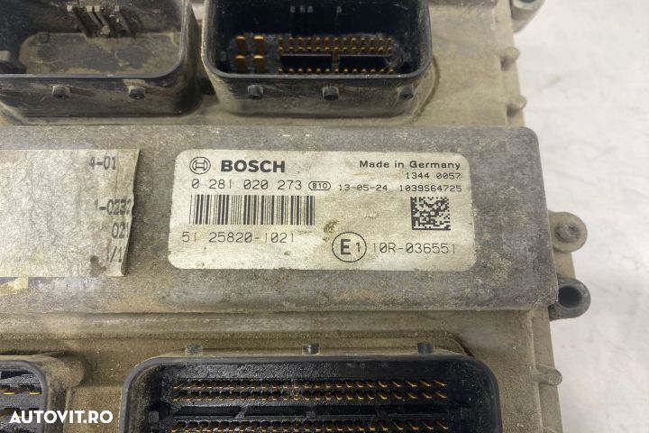 Calculator motor 0281020273 euro 6 12.4 D2676LF MAN TGX generatia 1 (facelift)  [din 2014 pana  201 - 2