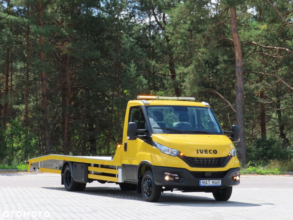 Iveco DAILY 50C18 Laweta POMOC DROGOWA Przewóz Pojazdów AUTOLAWETA 6100 mm Dł. Platformy DMC 3500 Kg Rozstaw Osi 4750 mm WZMACNIANE Zawieszenie Adaptacyjne Pneumatyczne Stan NOWY OKAZJA - 3