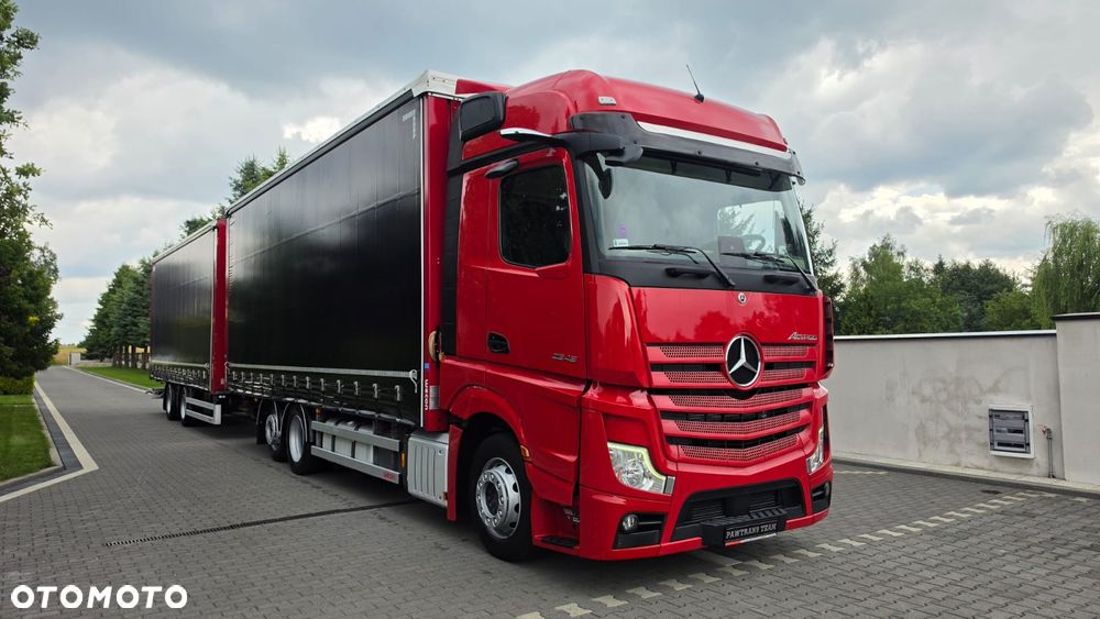 Mercedes-Benz ///ACTROS///2548///2022/// WECON///ZESTAW///TANDEM/// PRZEJAZDOWY///7.70+7.70/// KLIMATYZACJA POSTOJOWA/// WAGA///NAWIGACJA///STAN  BARDZO DOBRY - 2