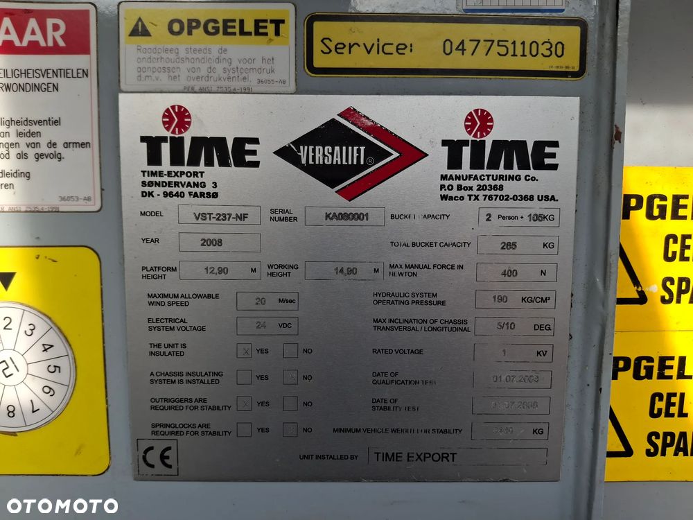 MAN TGL 12.210 Podnośnik Koszowy VERSALIFT 15 Metrów Żwyżka Z Zabudową Serwisową Prace Montażowe Ważne Badania UDT Webasto - 17