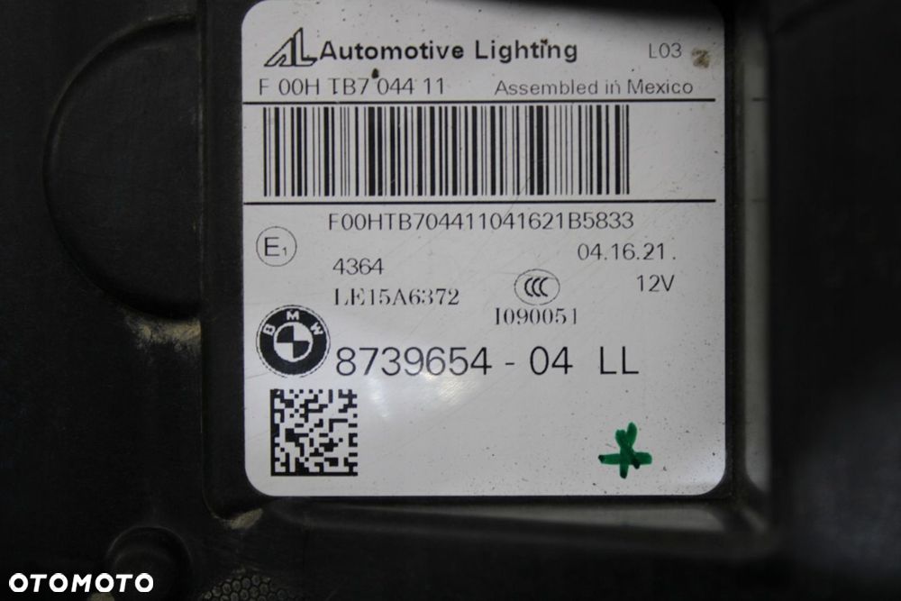 REFLEKTOR PRAWY BMW G01 X3 G02 X4 FULL LED 17- - 7