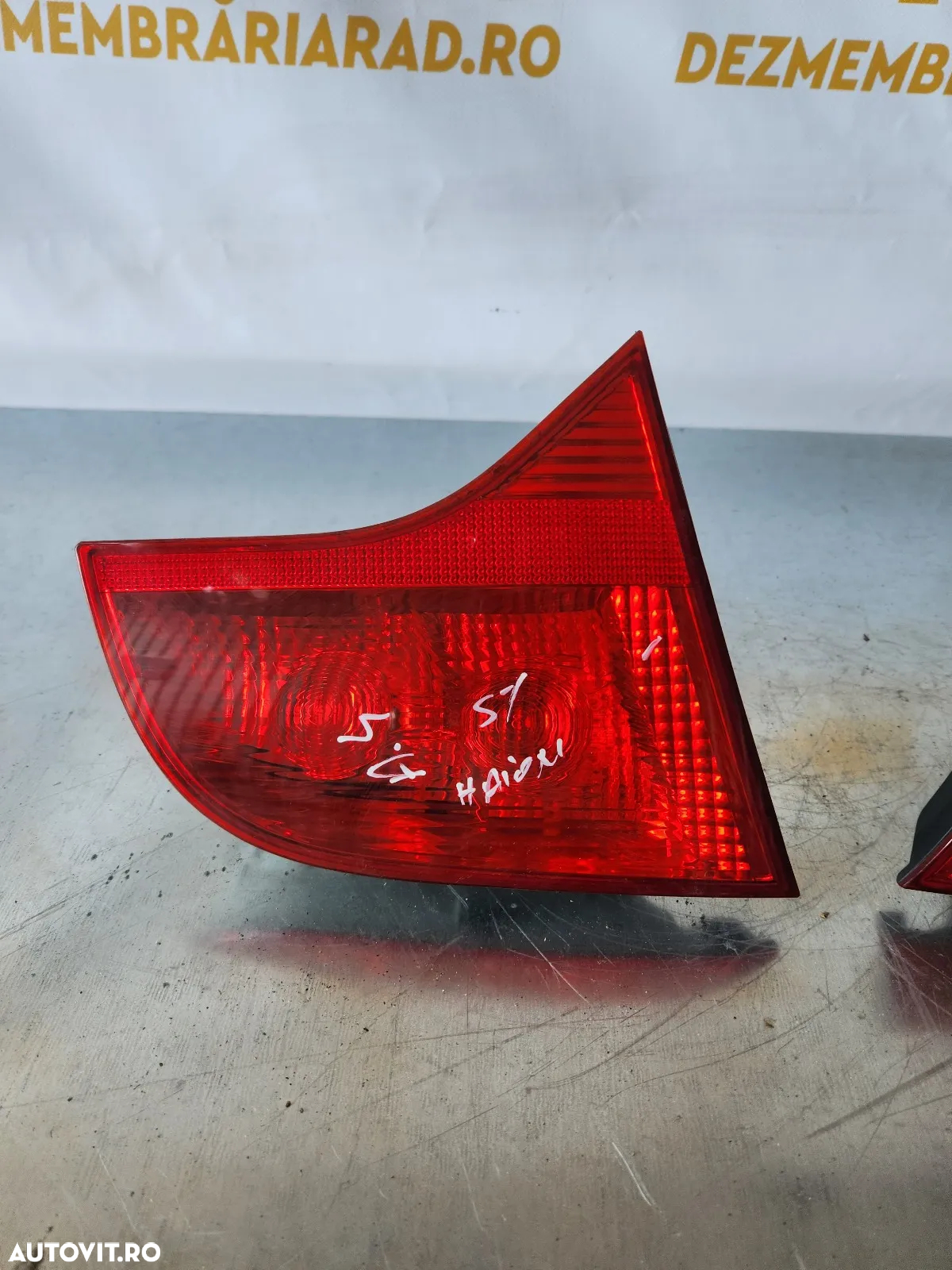Lampa Stop Tripla Stanga Dreapta De Pe Haion Audi A4 B7 Avant Combi Break - Dezmembrari Arad - 4
