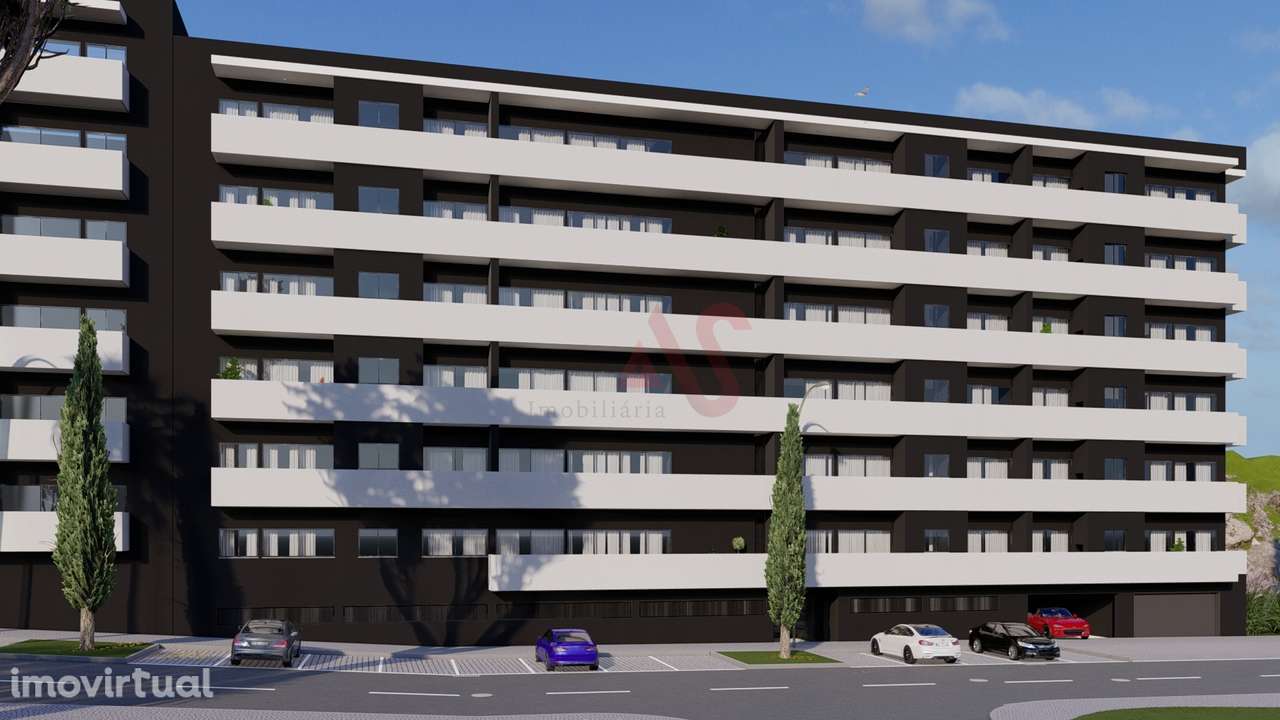 Apartamento T3 Moderno Inserido num Empreendimento em Construção – Águ - Grande imagem: 3/7