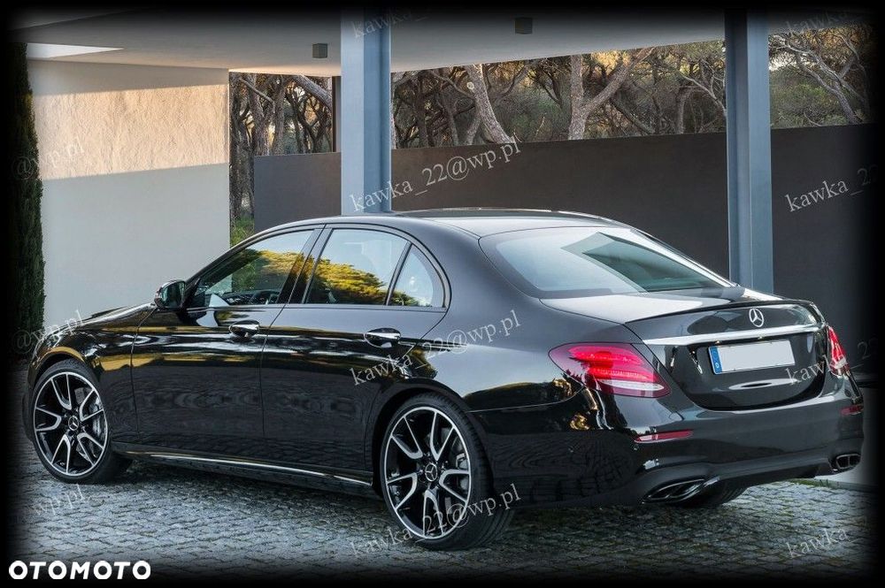 MERCEDES W213 SPOILER LOTKA NA KLAPĘ AMG PODKŁAD! - 5