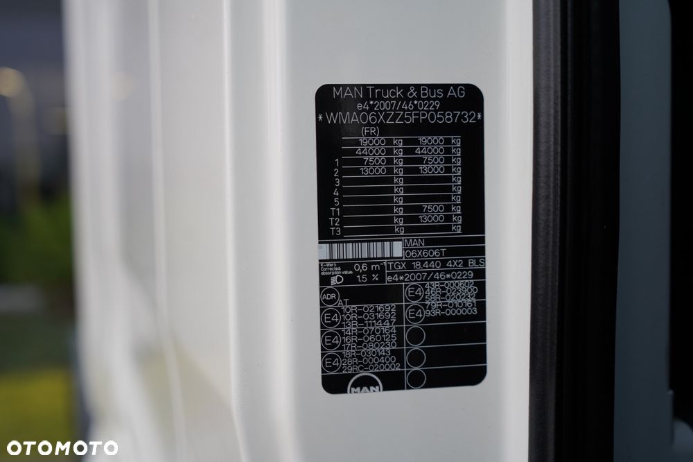 MAN TGX 18. 440 / XLX / RETARDER / - 36