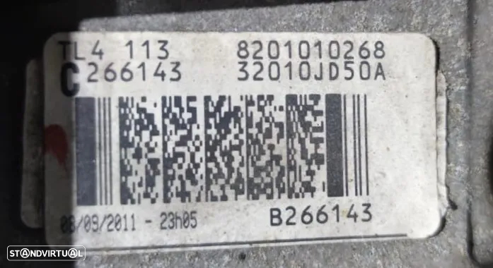 Caixa de velocidades Nissan Qashqai Ref: TL4113 - 4
