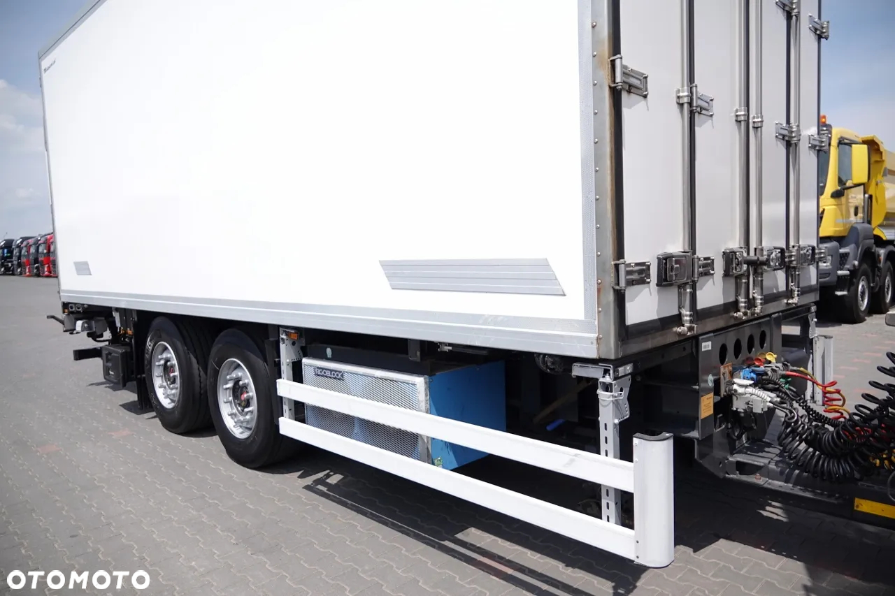 Scania P 410 / CHŁODNIA / ZESTAW TANDEM / PRZEJAZDOWY / 3x Agregat THERMO KING - FRIGO BLOCK / 3x WINDA ZAŁADOWCZA / MUTITEMPERATURA  PO ZŁOTYM KONTRAKCIE SERWISOWYM - 9