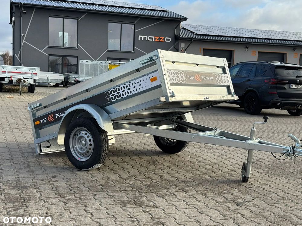 MAZZO TOP TRAILER Dostawa przyczepka SPAWANA 202x131x45cm DMC750kg UCHYLNA - 4