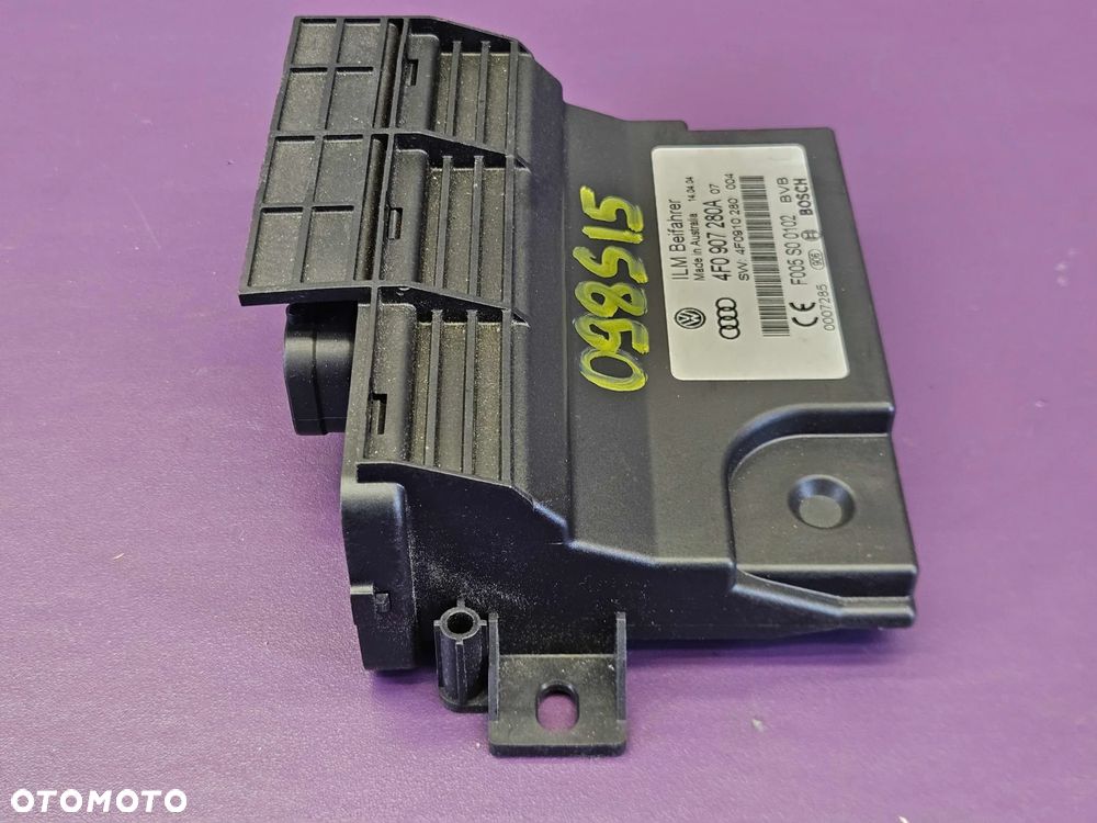 Moduł 4F0907280A 4F0910280 Sterownik Komputer ILM Zasilania Pradu Sieci Mocy Audi A6 C6 - 7