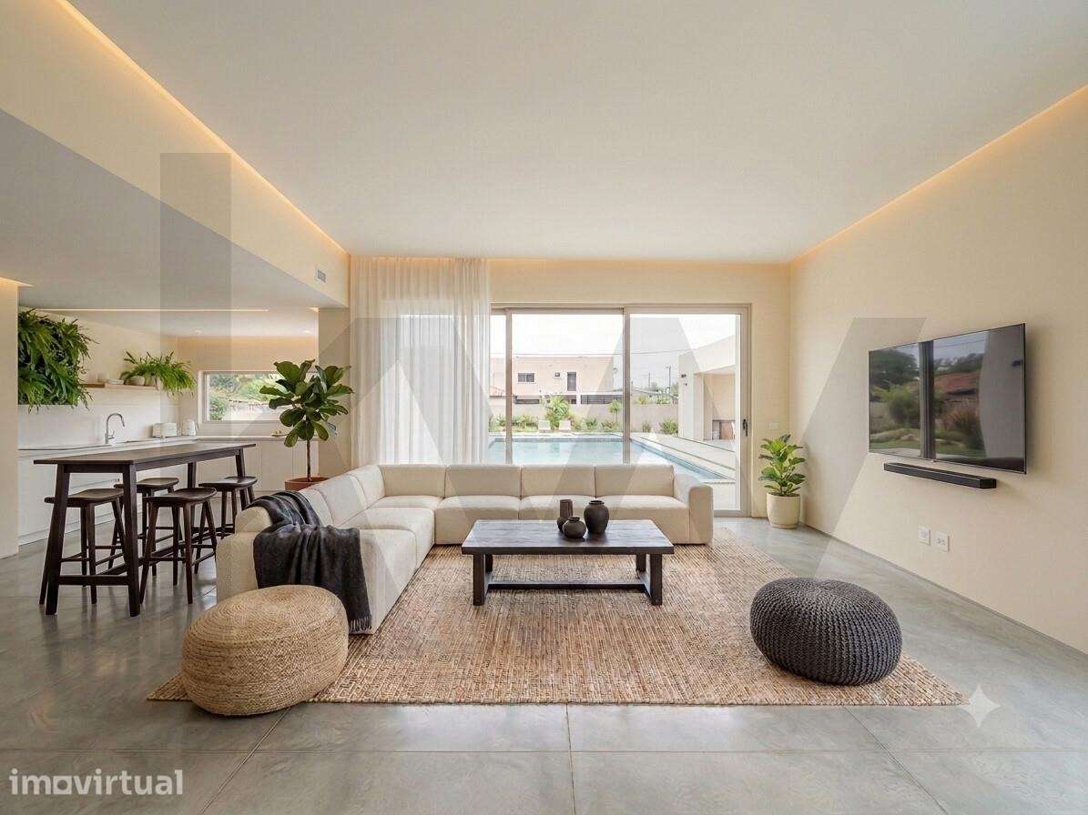 Exclusiva Moradia Térrea/Isolada T3 com 3 Suítes e Piscina – Quinta da - Grande imagem: 3/32