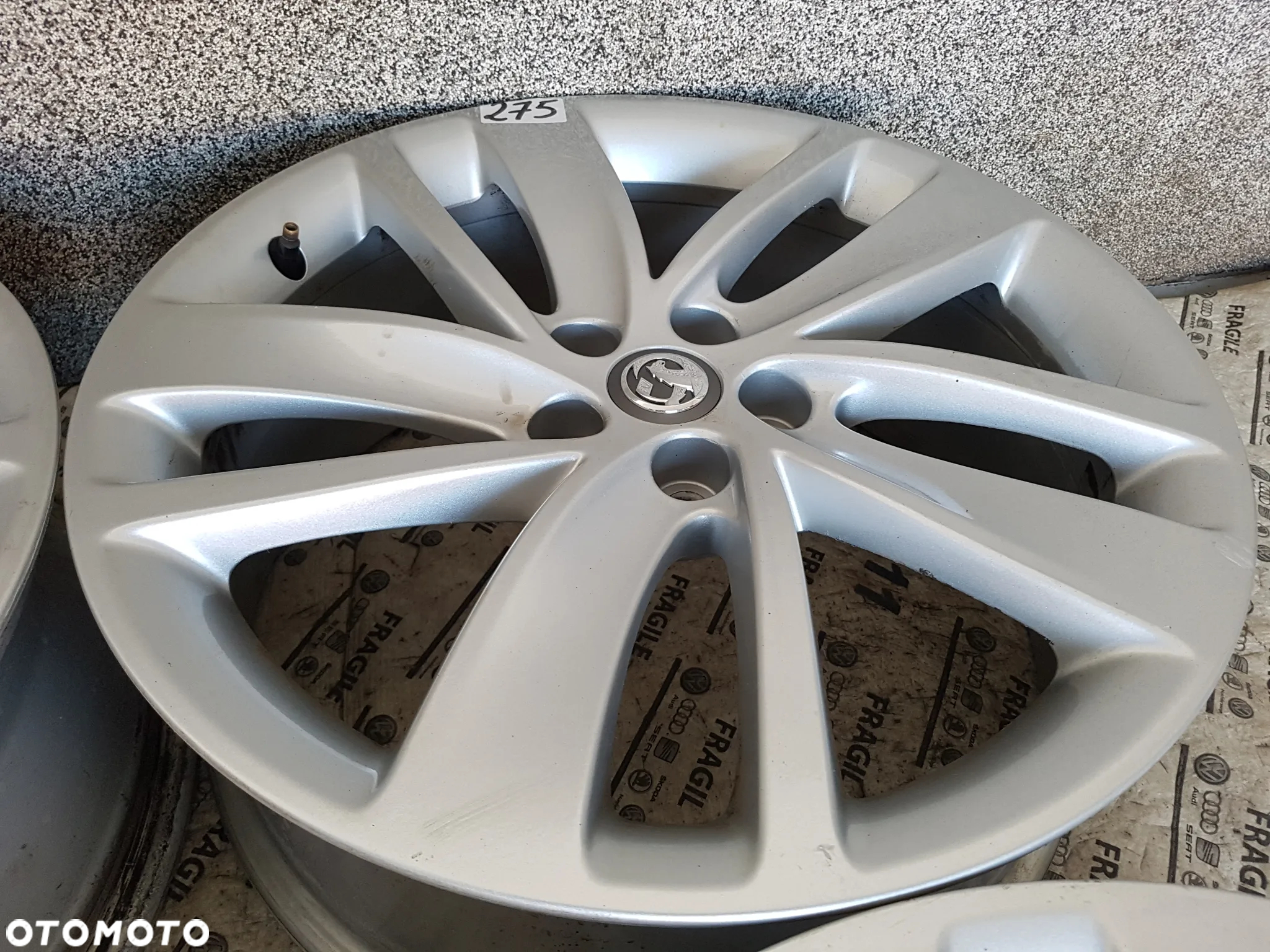 FELGI ORYGINAŁ OPEL ASTRA K J MOKKA  5X105 7Jx18 IS38 CZUJNIKI TPMS - 8