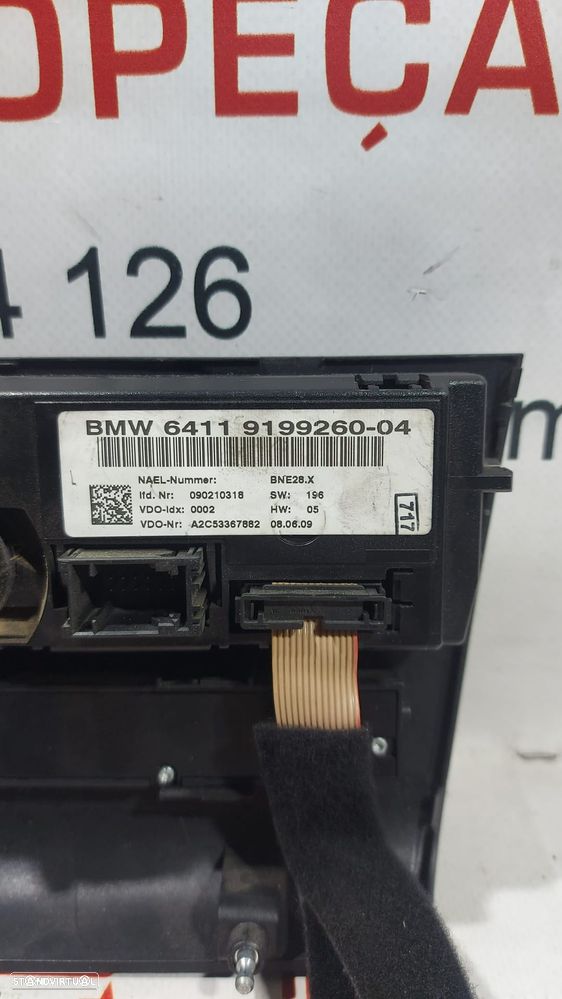 Climatronic BMW Série 1 E81 E83 E87 Série 3 E90 6411919926004 Original - 3