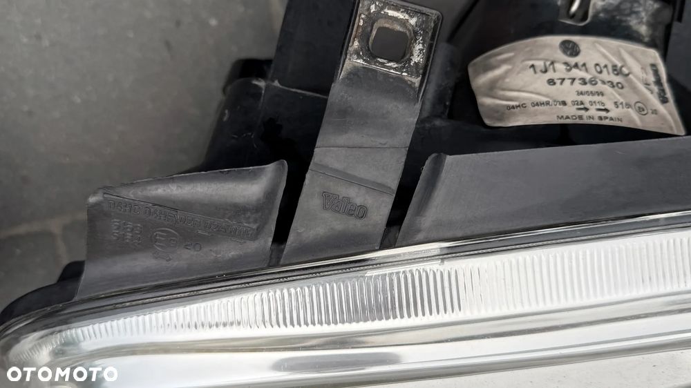 Lampa Lewa + Prawa GOLF IV VW Reflektor lewy prawy volkswagen 4 1j1941016c 1j1941015 67736940c - 12
