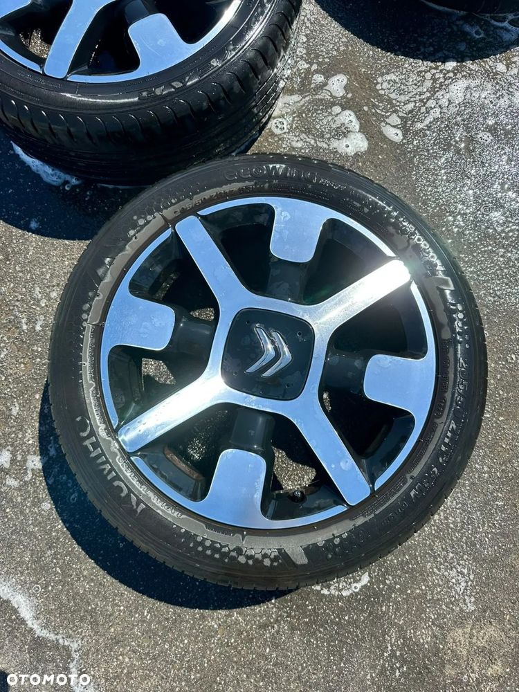 KOŁA FELGI ALUFELGI 4X108 205 50 R17 ET19 PSA CITROEN - 3
