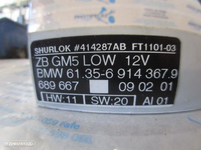Modulo 613569143679 BMW E46 COMPACT 2002 2.0D 150CV 3P CINZA Módulo Luzes - 3