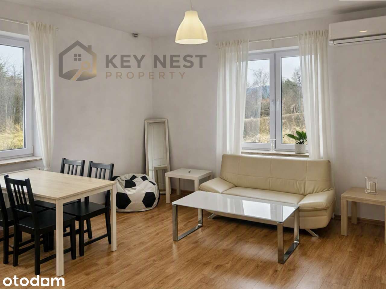 55 m²| 2 pok| Parter| Zielona okolica| Klimatyzacja| brak czynszu