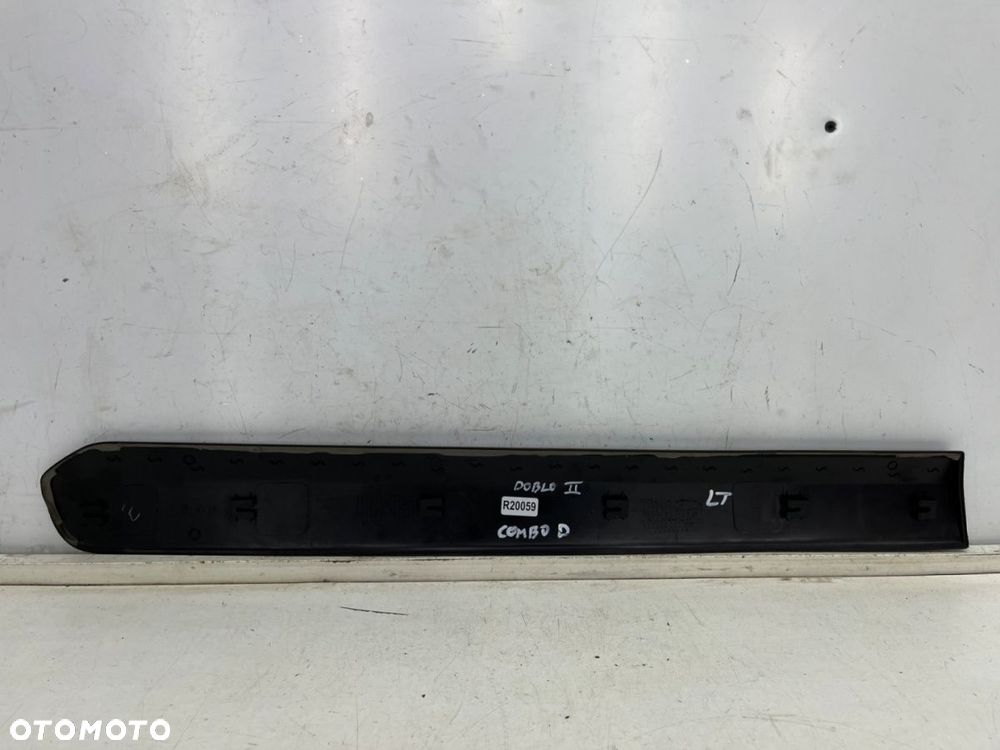 Listwa Fiat Doblo II Opel Combo D 10-22r. LEWA tylna nakładka karoseryjna lub drzwi przesuwnych - 7