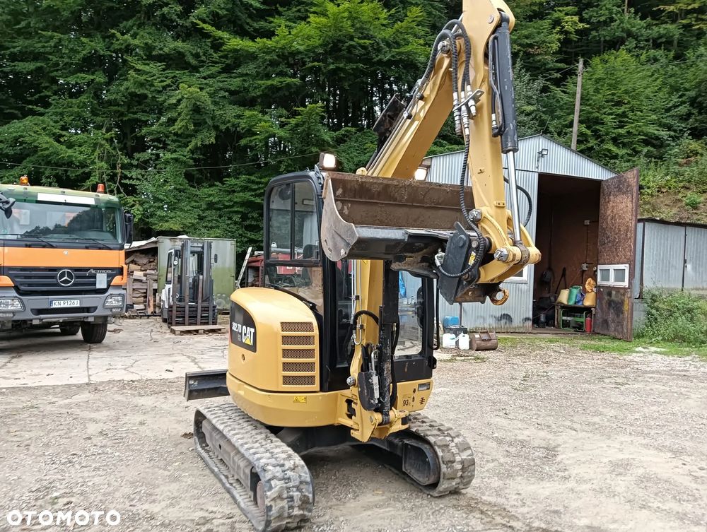 Caterpillar CAT 302.7 E | 2016r | 2500 mtg | 2700kg | minikoparka mini koparka gąsienicowa mała koparka obrotowa gąsienice gumowe - 1