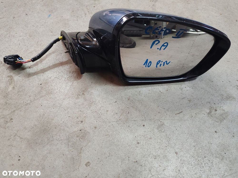 Lusterko prawe elektryczne z kierunkowskazem 10 pin D7 Kia Ceed II 12-15 - 4
