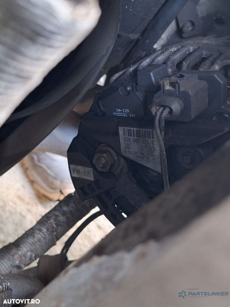 Alternator VOLKSWAGEN T4 2.5 TDI ACV, AUF, AYC, VOLKSWAGEN LT 28-351996 - 2006 2.5 TDI ANJ, AVR, SEAT TOLEDO II 1M2 1998 - 2006 16V AUS, AZD, BCB 074903025K - 2