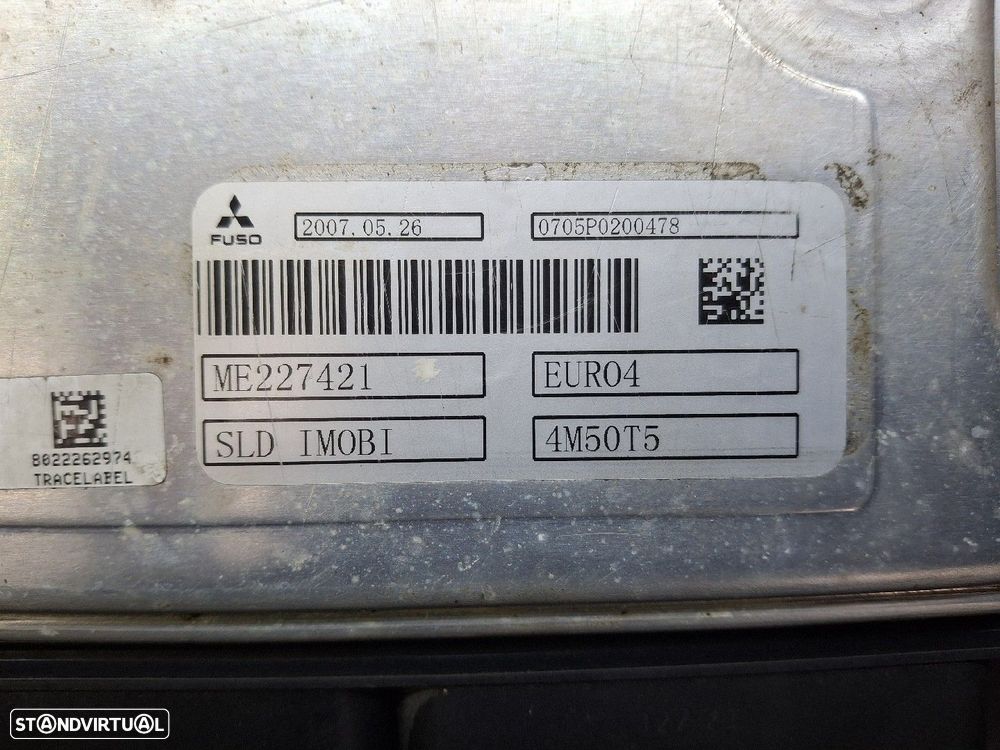 Centralina Do Motor Mitsubishi Canter (Fb7, Fb8, Fe7, Fe8) 7.Generatio - 5