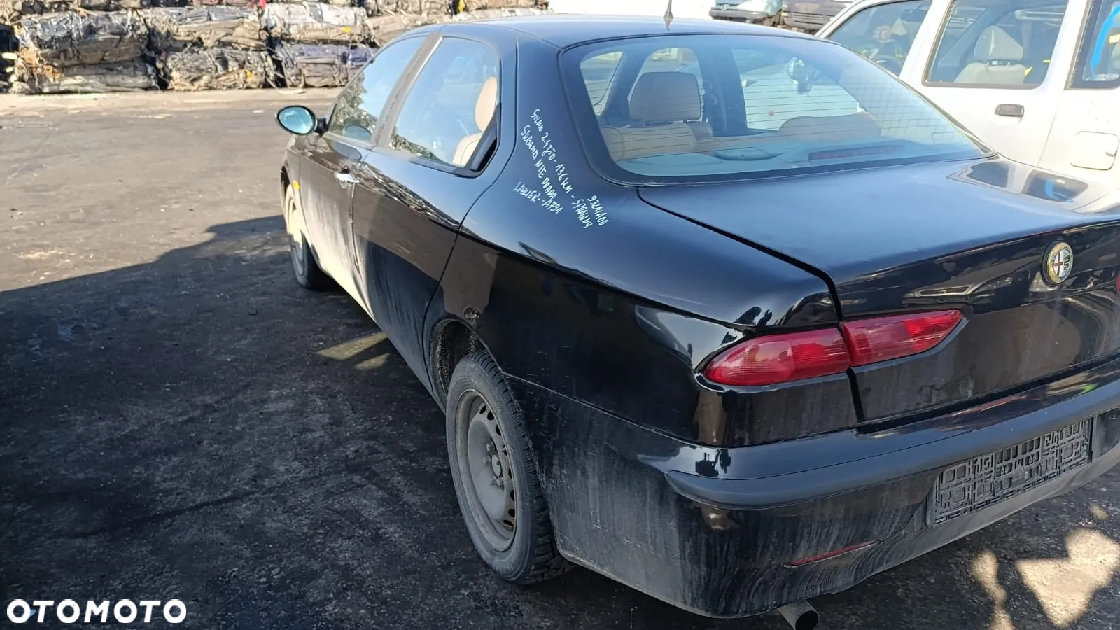 33807 alfa romeo 156 2.4 jtd 136 km na części  lakier A791 - 9