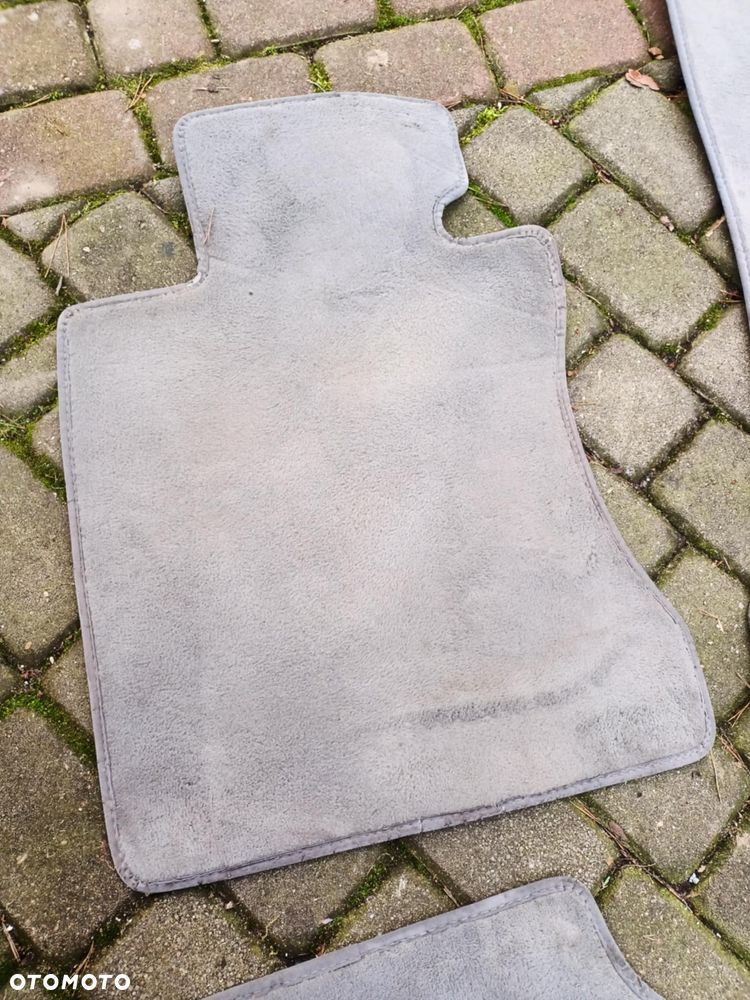 Wycieraczki dywaniki welurowe szare siwe Oryginał Europa BMW E60 E61 - 2